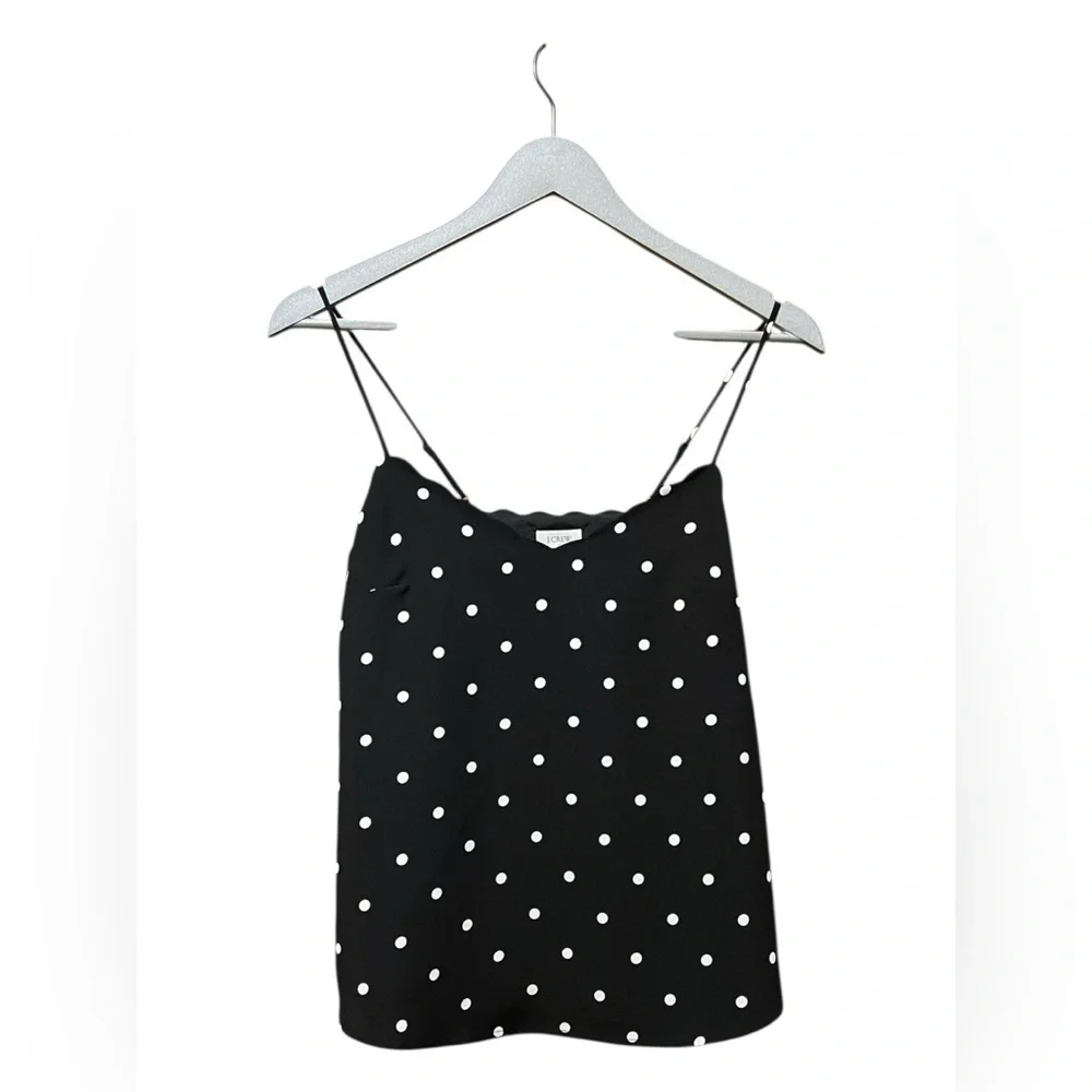 J.Crew Polka Dot Spaghetti Strap Tank – Size 2